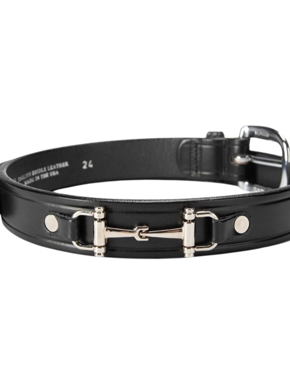 Tory English Bridle Leather Belt